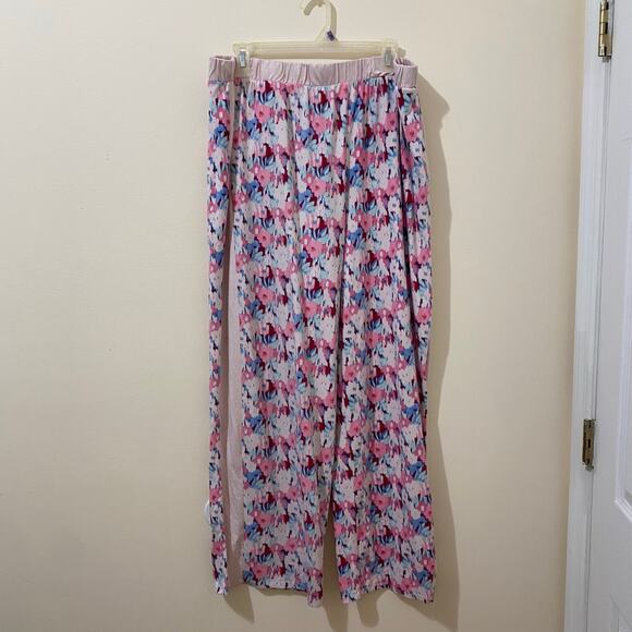 Cuddl Duds Super Soft Floral PJ Pants Size 1X - Picture 1 of 7